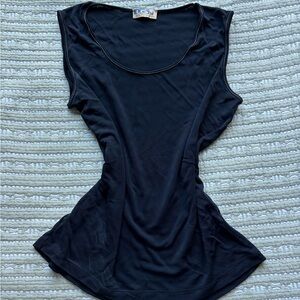VINTAGE elegant Black Tank Top for Women